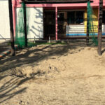 市内しらゆり幼稚園様の砂場清掃